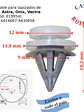Clip o grampa de tapizado Chevr Agile, Onix, Astra, Vectra (por unidad) - Miniatura 1