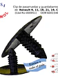 Clip guardabarros Renault 9, 11, 18, 21, 19, Clio por unidad - Miniatura 1
