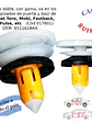 Clip de tapizado para Fiat Toro, Mobi, Fastback, Pulse y otros OEM 6511618AA - Miniatura 1