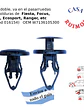 Clip de pasarruedas para Ford Fiesta, Ka, Ecosport, Ranger, y otros OEM W713610S300 - Miniatura 1