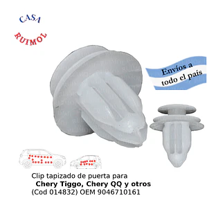Clip grampa para tapizado de Chery Tiggo, Chery QQ y otros OEM 90467-10161