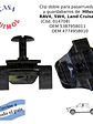 Clip traba paragolpes Toyota Hilux, SW4, Corolla y otros - Miniatura 1