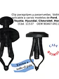 Clip doble, para fijación de paragolpes y rejilla Ford Ranger, Ecosport y otros OEM 90467-09101 - Miniatura 1