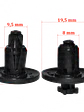 Clip grampa para guardaplast de Citroen C3, C4, AirCross y otros OEM 8211.WV - Miniatura 2