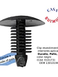 Clip color NEGRO de revestimientos para Ducato, Palio, Siena, Punto y otros OEM 1301019808 - Miniatura 1