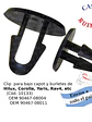 Clip para bajo capot y burletes de Hilux, Corolla, Yaris, Rav4 OEM 9046708004 - Miniatura 1