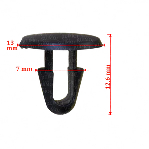 Clip para bajo capot y burletes de Hilux, Corolla, Yaris, Rav4 OEM 9046708004