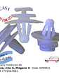 Clip moldura puerta para Renault Kangoo, Clio II, Megane OEM 7701047661 - Miniatura 1
