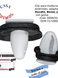 Clip grampa de moldura exterior para Ducato, Peug Boxer, Citroen Jumper OEM 71728806 - Miniatura 1