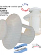 Clip para moldura exterior de Peug Partner, Citr Berlingo OEM 8565.35 - Miniatura 1