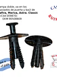 Clip grampa tapizados para Chevr Zafira, Meriva, Astra y otros OEM 90508809 - Miniatura 1
