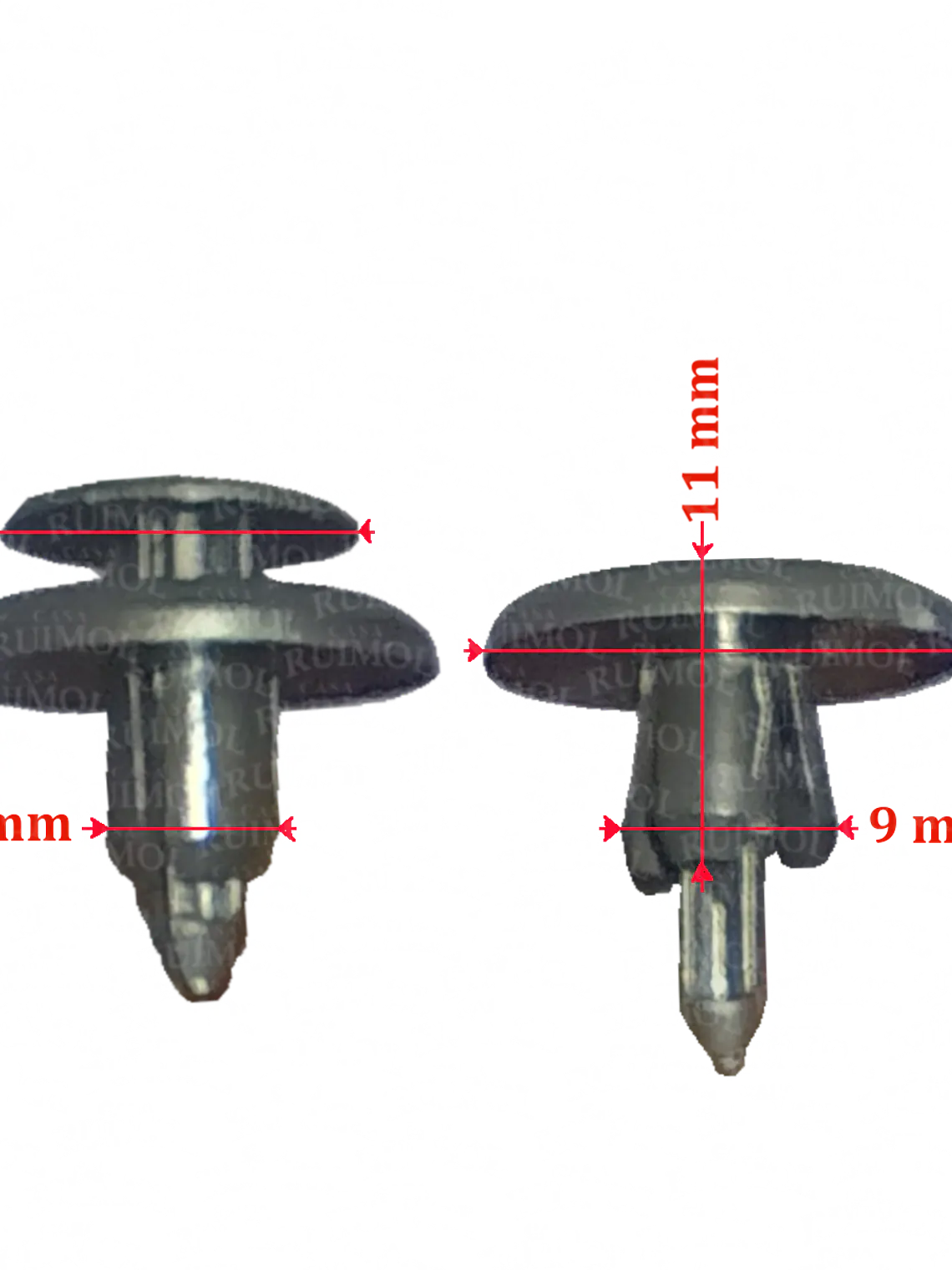 Clip grampa pasarruedas para Hilux, Corolla, Yaris y otros OEM 90467 07166 2