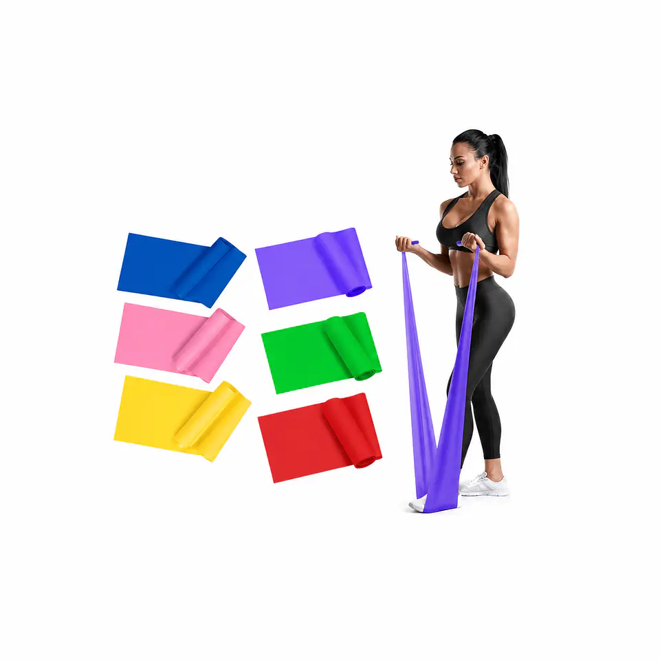 Bandas Elásticas de Resistencia – Ideales para Entrenamiento, Fitness y Pilates 1