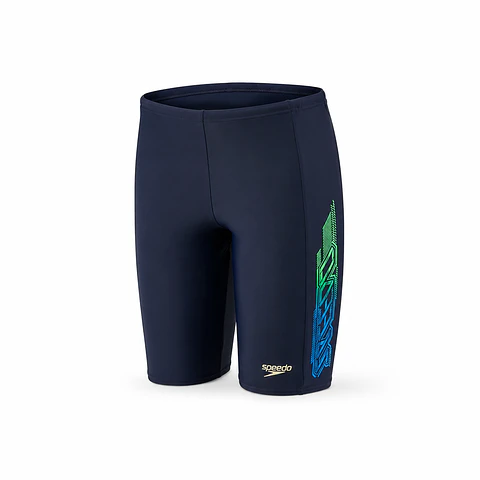 Malla de Natación Hombre Speedo Tech Panel – Negro/Verde, Comodidad y Rendimiento
