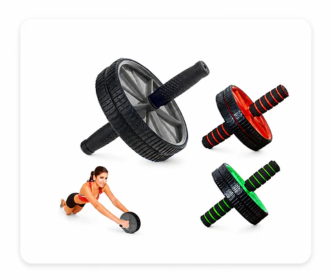 Rueda Abdominal AB Roller – Entrená Core, Abdomen y Brazos en Casa