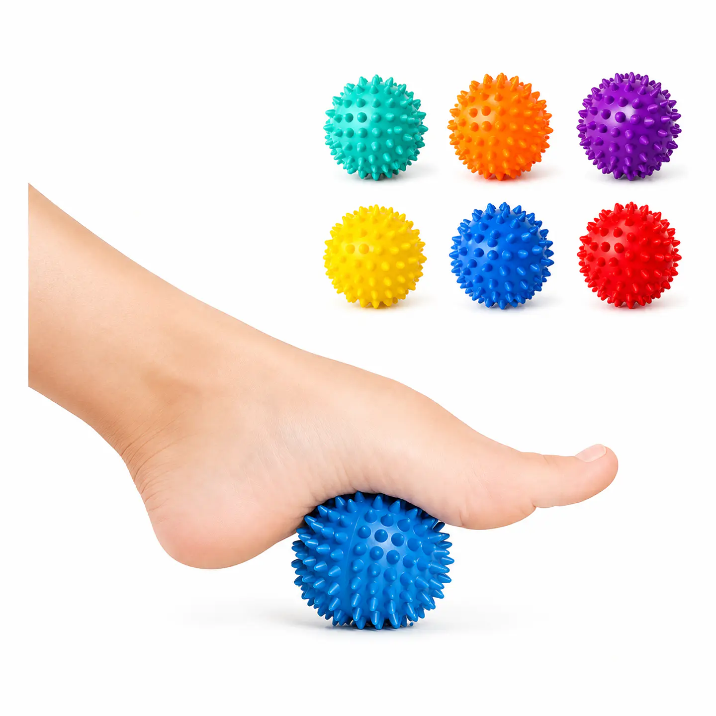 Pelota de Masaje con Puntas – Relajación Muscular y Alivio de Tensiones 1
