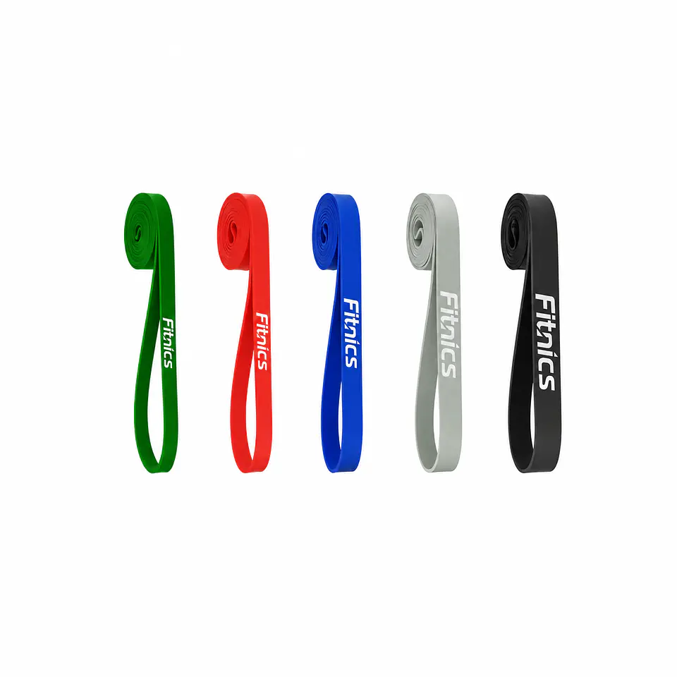 Título: Bandas Elásticas Fitnics – 5 Niveles de Resistencia para Fuerza, Movilidad y Entrenamiento 1