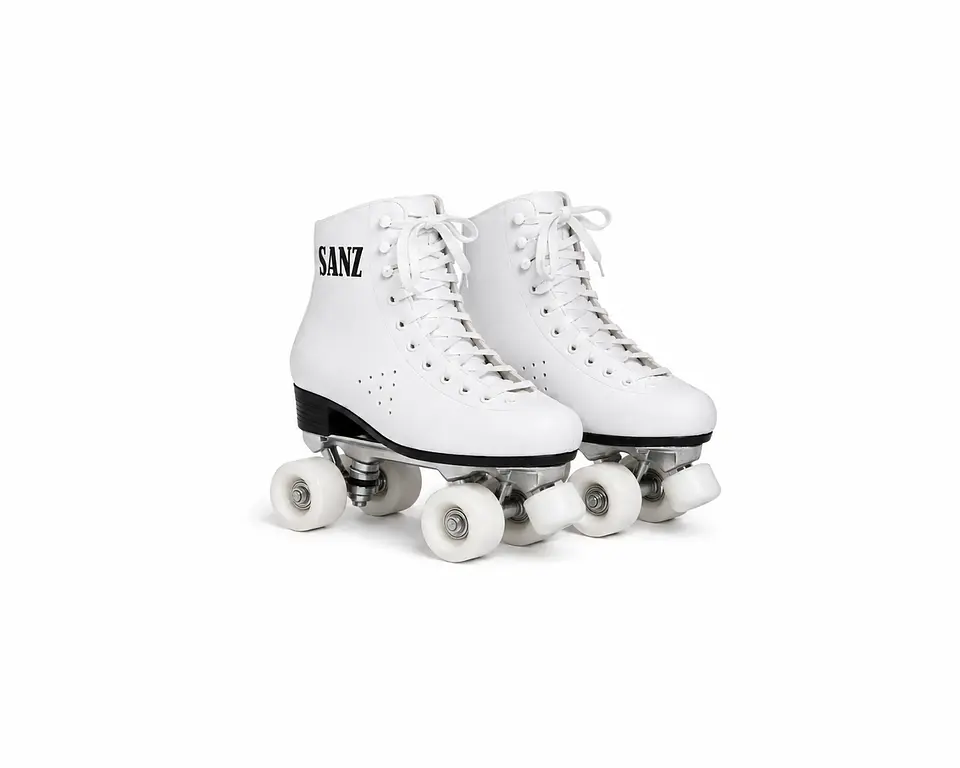 Título: Patines Artísticos SANZ Blancos – Diseño Clásico, Comodidad y Estilo 1