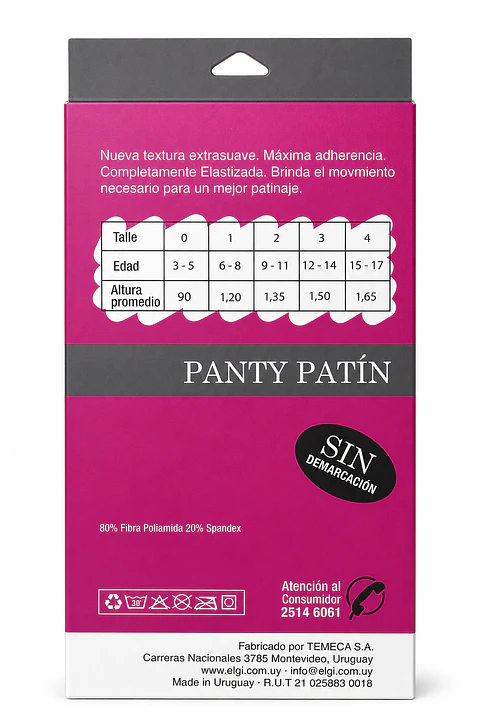 Panty para Patín ELGI – Máxima Adherencia, Comodidad y Libertad de Movimiento