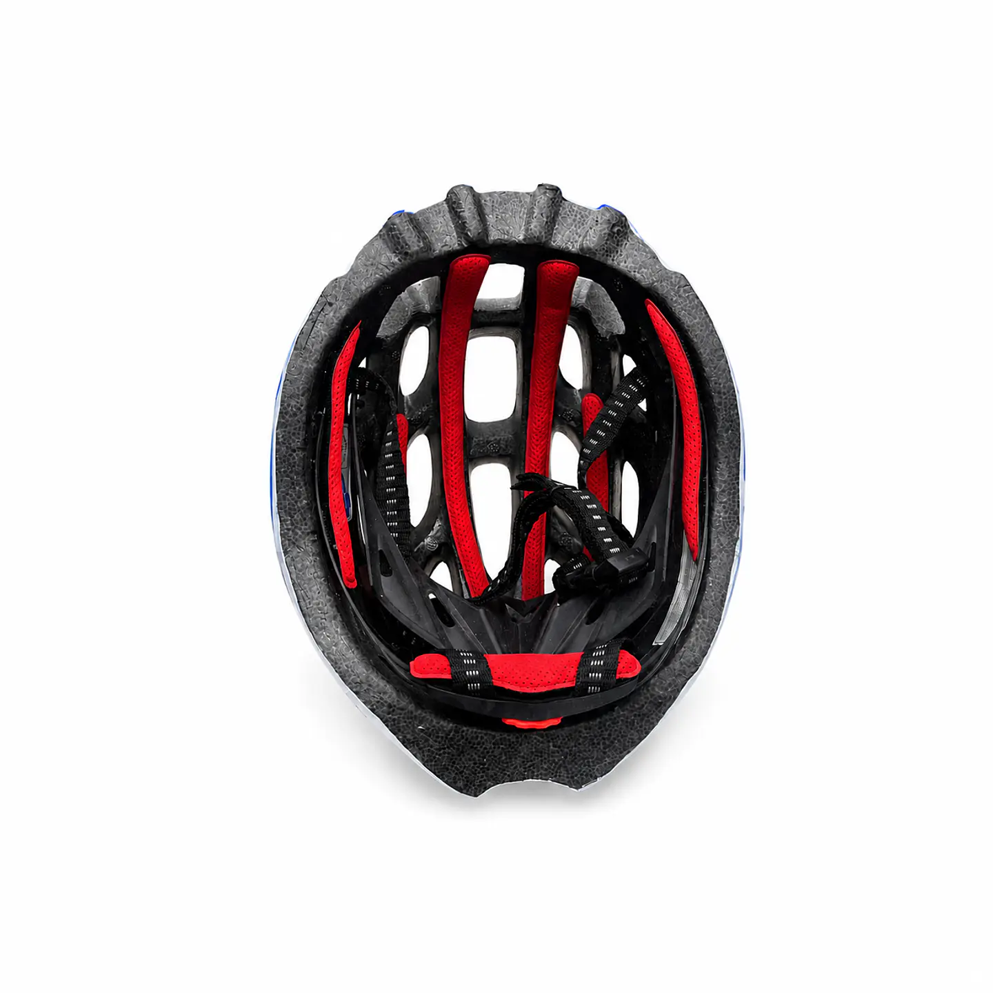 Casco Deportivo INBIKE Azul y Blanco – Ventilado, Cómodo y Ajustable 3