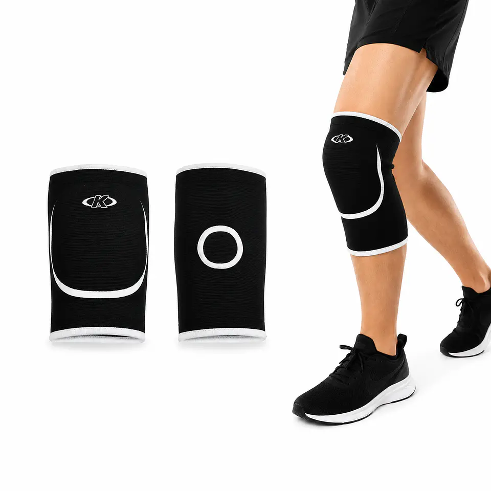 Protección Elástica 2 en 1 para Rodilla o Codo – Cómoda, Flexible y Deportiva 1