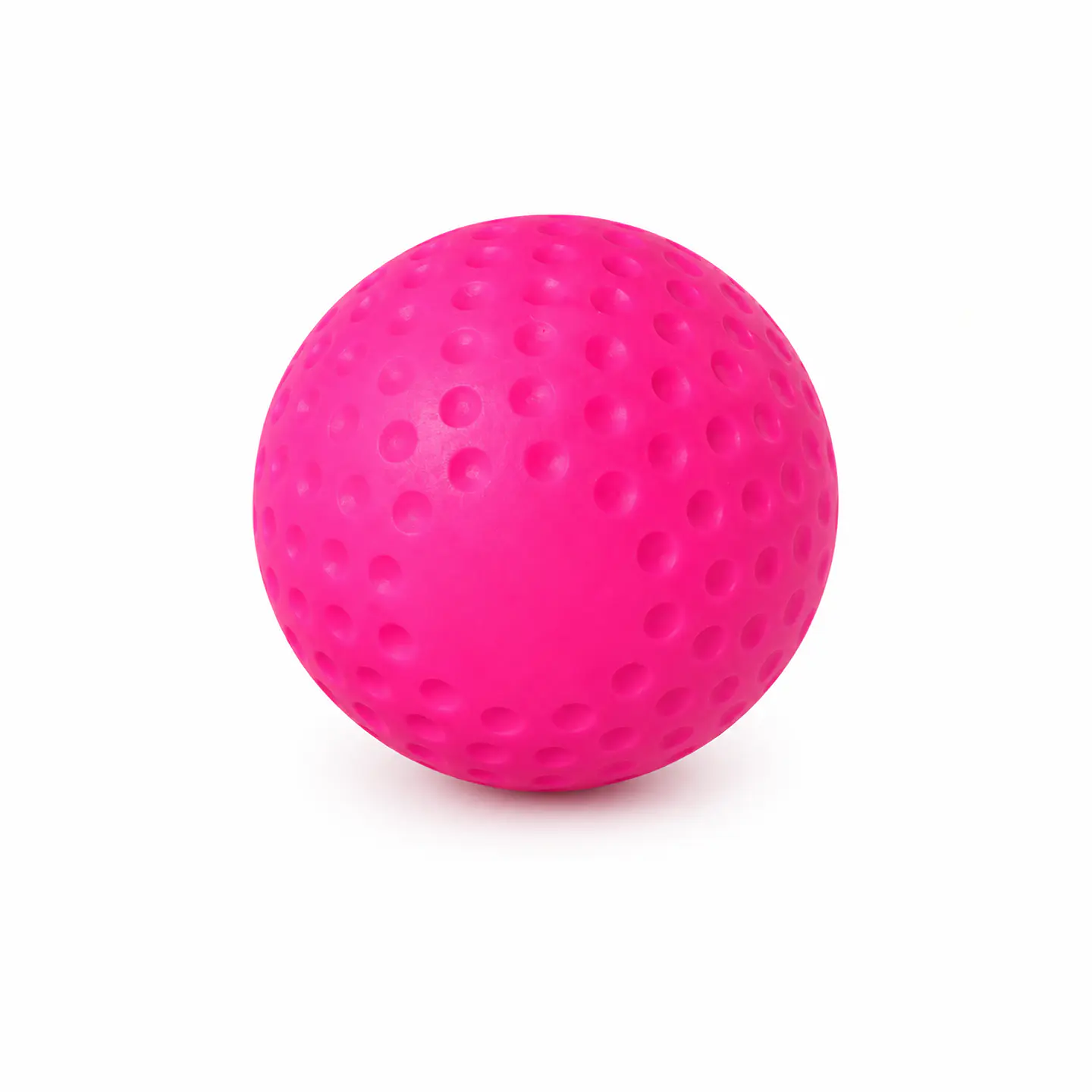 Bocha de Hockey Rosa Texturada – Excelente Agarre, Control y Visibilidad 1