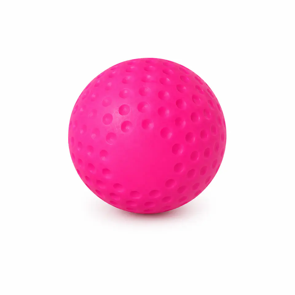 Bocha de Hockey Rosa Texturada – Excelente Agarre, Control y Visibilidad 1