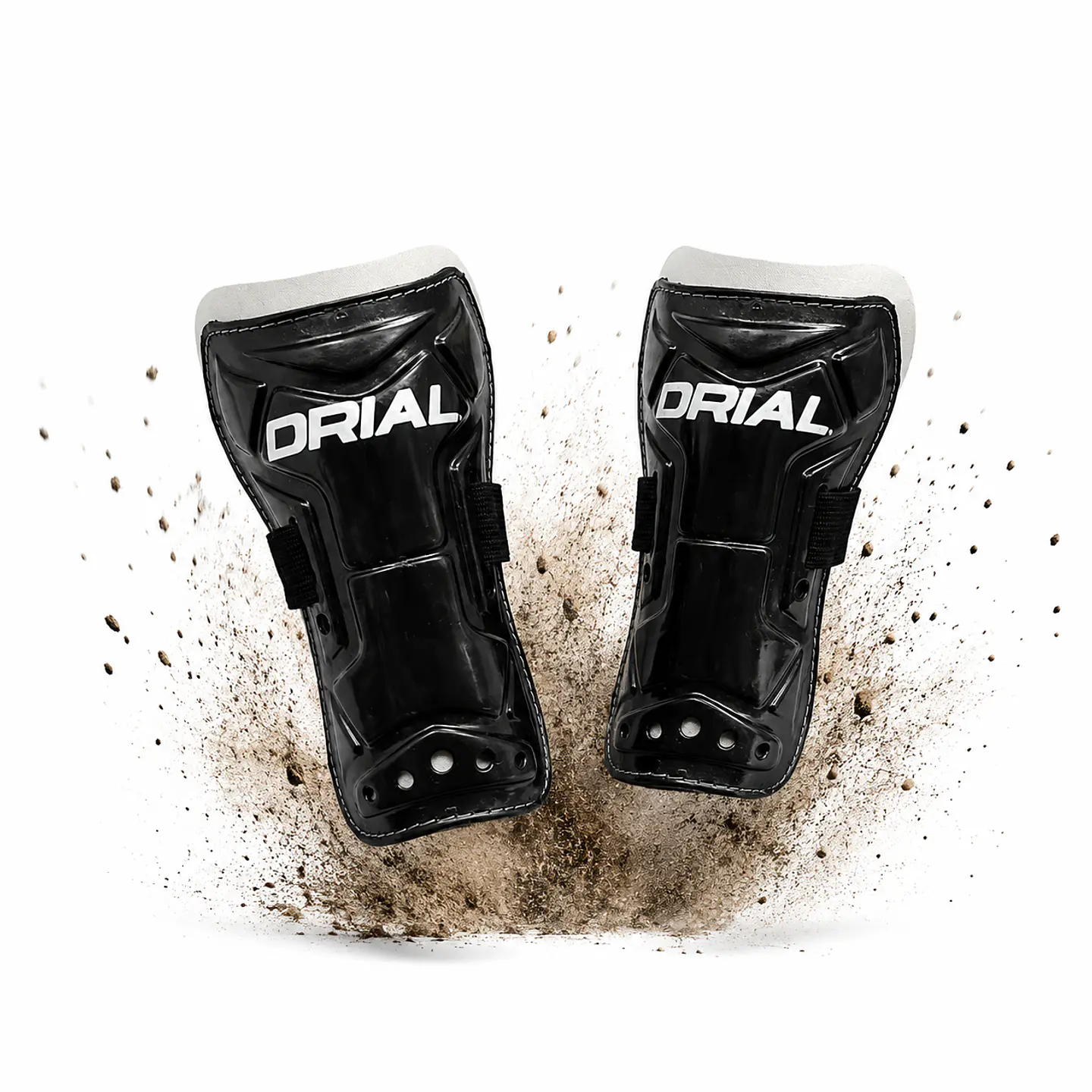  Canilleras de Hockey Drial Negras – Protección, Comodidad y Ajuste Seguro 2