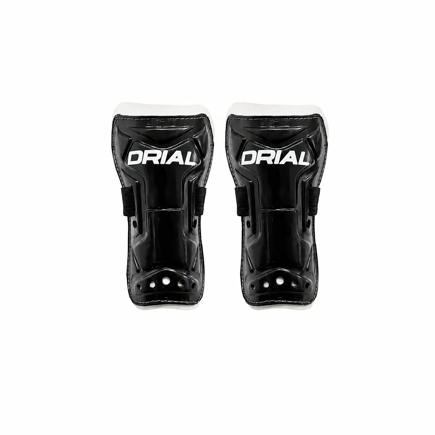  Canilleras de Hockey Drial Negras – Protección, Comodidad y Ajuste Seguro 1