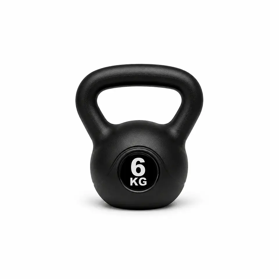 Pesa Rusa Kettlebell Negra – Entrenamiento de Fuerza | 2, 4, 6, 8 y 10 kg 4