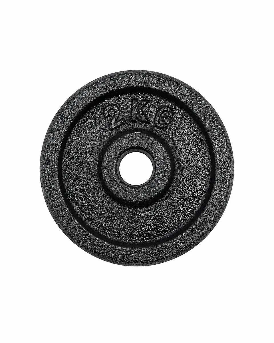 Disco de Hierro Fundido para Pesas – 1, 2, 3, 5 y 10 kg 2