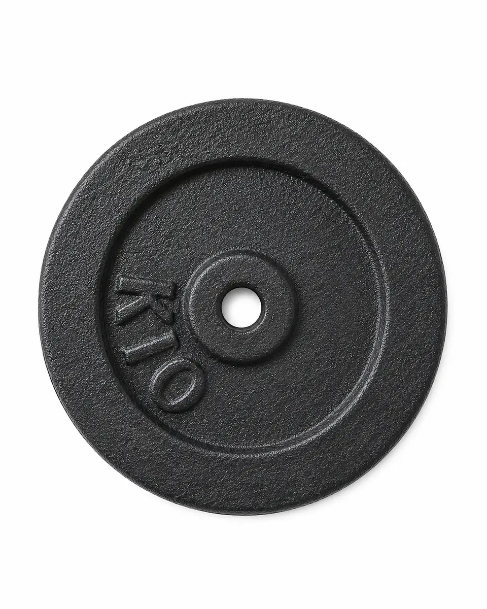 Disco de Hierro Fundido para Pesas – 1, 2, 3, 5 y 10 kg 5