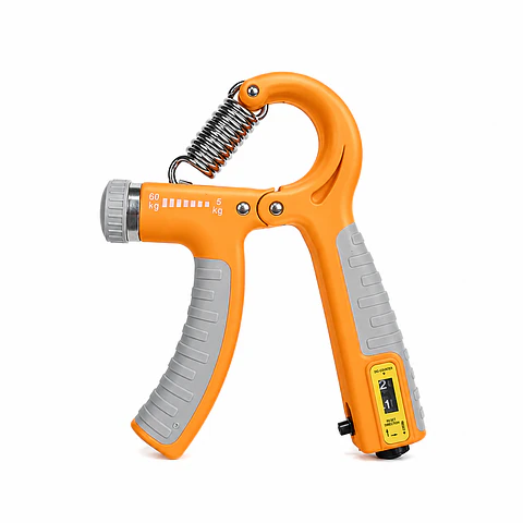Hand Grip Ajustable con Contador – Fortalecedor de Mano y Antebrazo de 5 a 60 kg