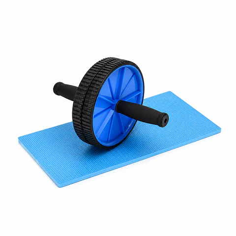 Rueda Abdominal Doble con Apoyo para Rodillas – Fuerza, Estabilidad y Core