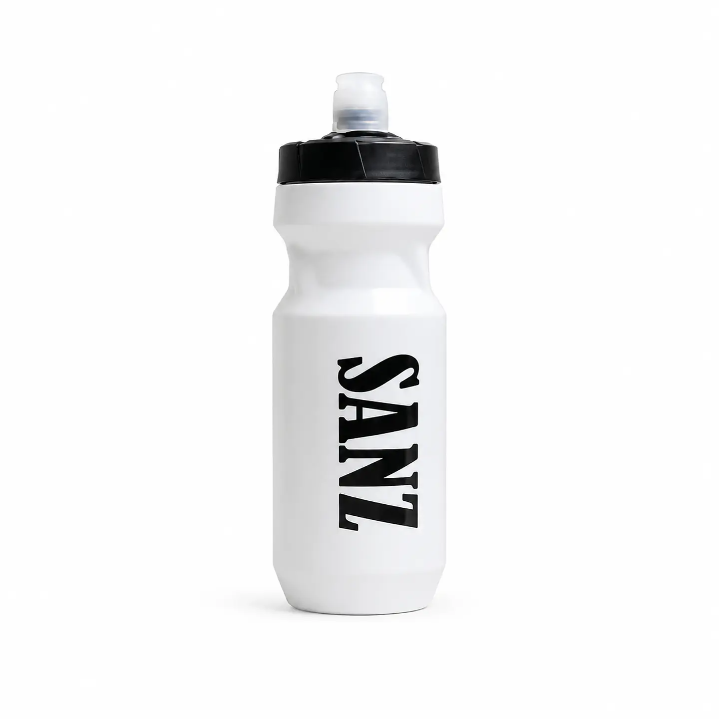 Botella Deportiva SANZ – Hidratación para Entrenamiento | Blanca, Azul y Negra 2
