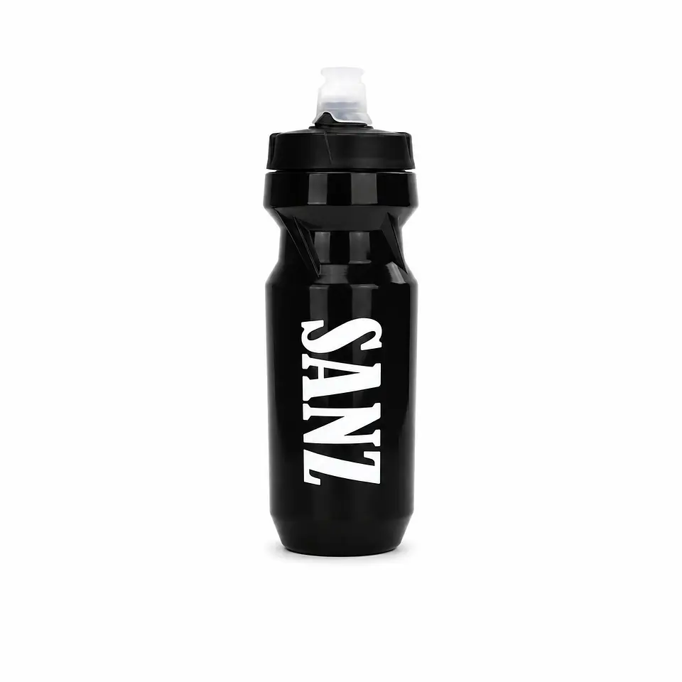 Botella Deportiva SANZ – Hidratación para Entrenamiento | Blanca, Azul y Negra 4