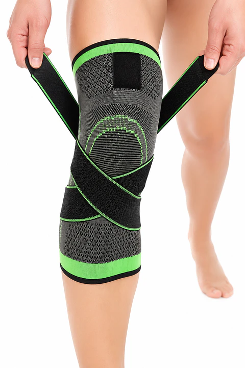Rodillera Deportiva Ajustable con Compresión – Soporte y Estabilidad para Entrenar  