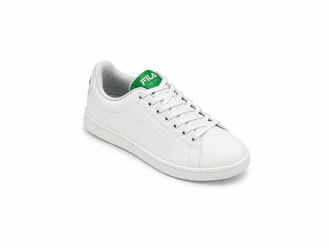 Championes Fila Urbanos Blancos Con Detalles Verdes