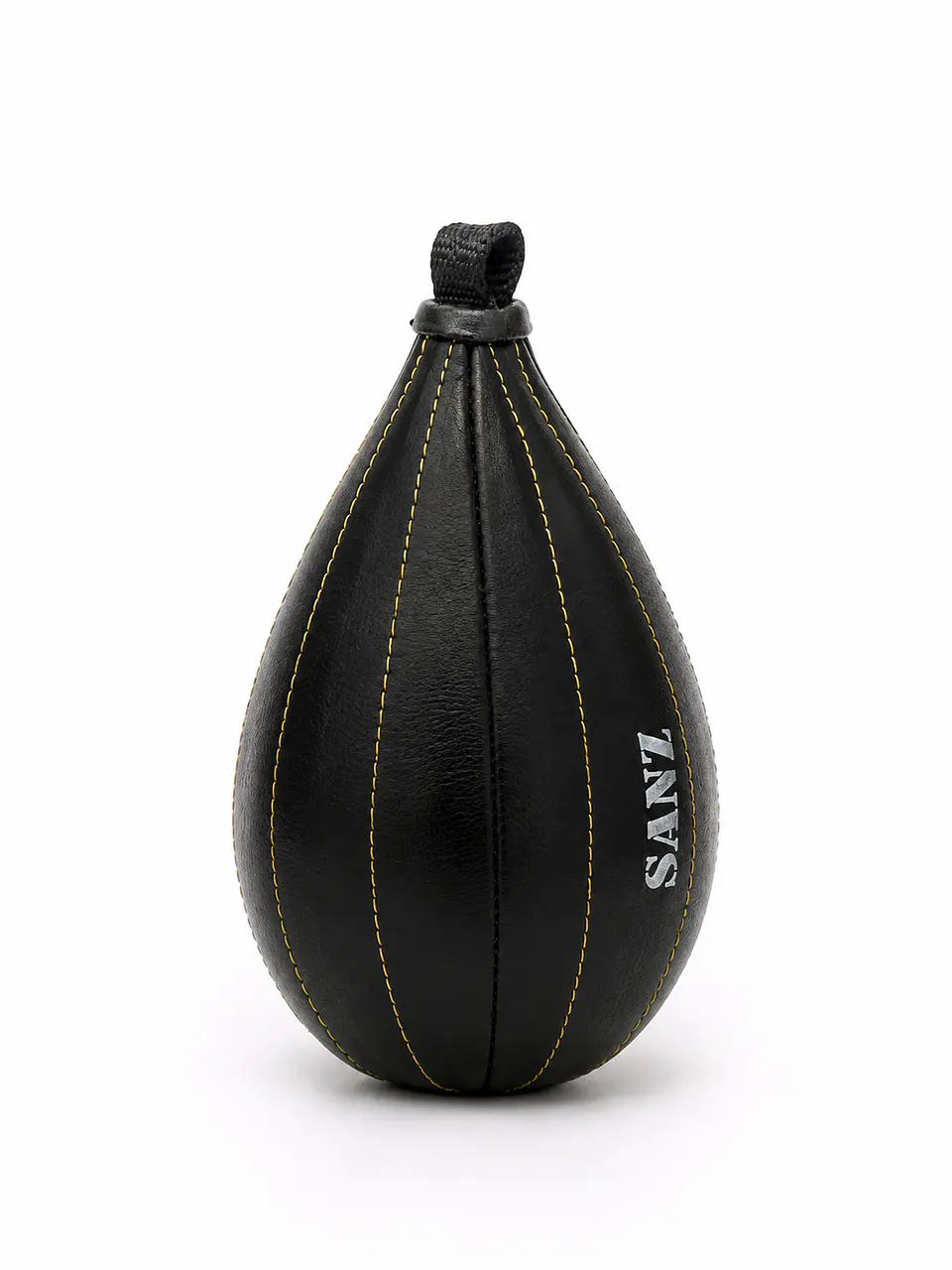 Pera de Boxeo SANZ Negra Cuero 1