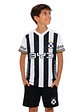 Camiseta Montevideo Wanderers Niño Blanca y Negra - Miniatura 1
