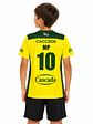 Camiseta Cerrito Niño Amarilla y Verde N°10 - Miniatura 2