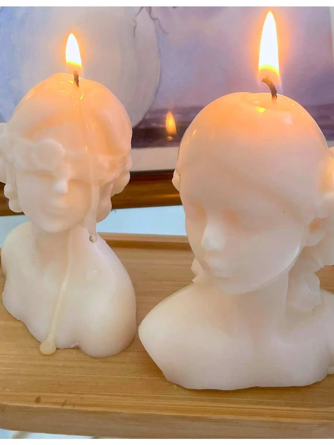 Vela de soja: Diosa de la Luz 2