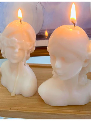 Vela de soja: Diosa de la Luz