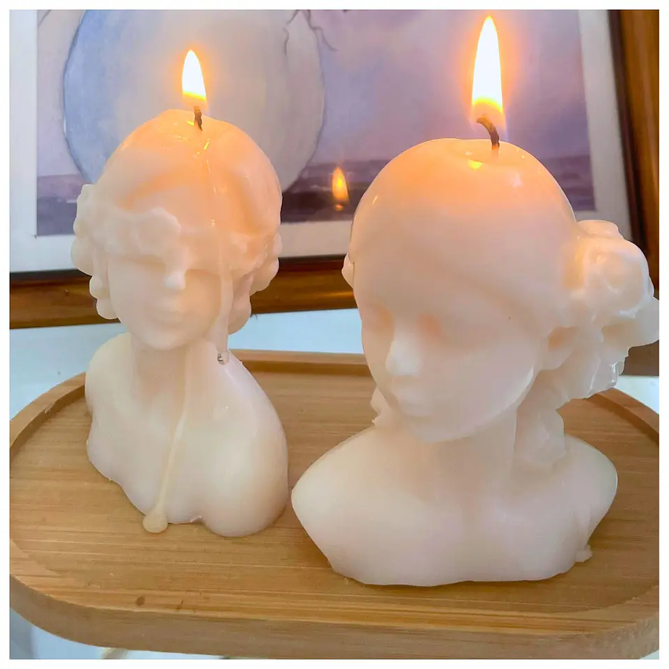 Vela de soja: Diosa de la Luz 2