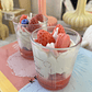Vela tipo postre, Frutillas y Crema - Miniatura 2