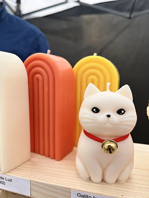 Vela de soja: Gatito de Luz