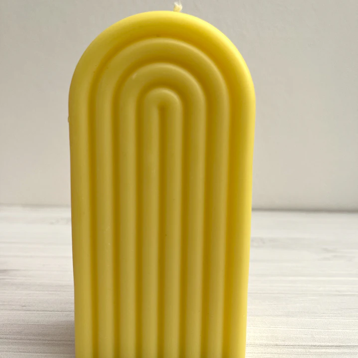 Vela de soja decorativa: Arco de color - Casa Selene 4
