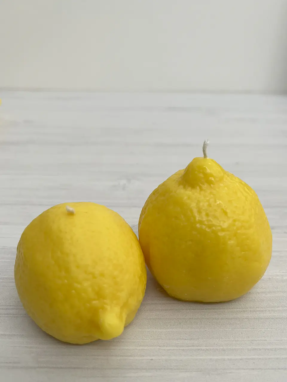 Vela de soja decorativa Dúo de Limones Casa Selene 2