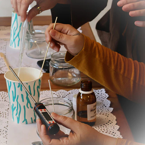 Taller presencial: Velas de soya y mini home spray