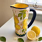 Jarra Limoncello en Cerámica Pintada a Mano - Miniatura 1